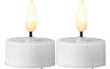 Star Trading LED Teelicht 2er Pack Flamme