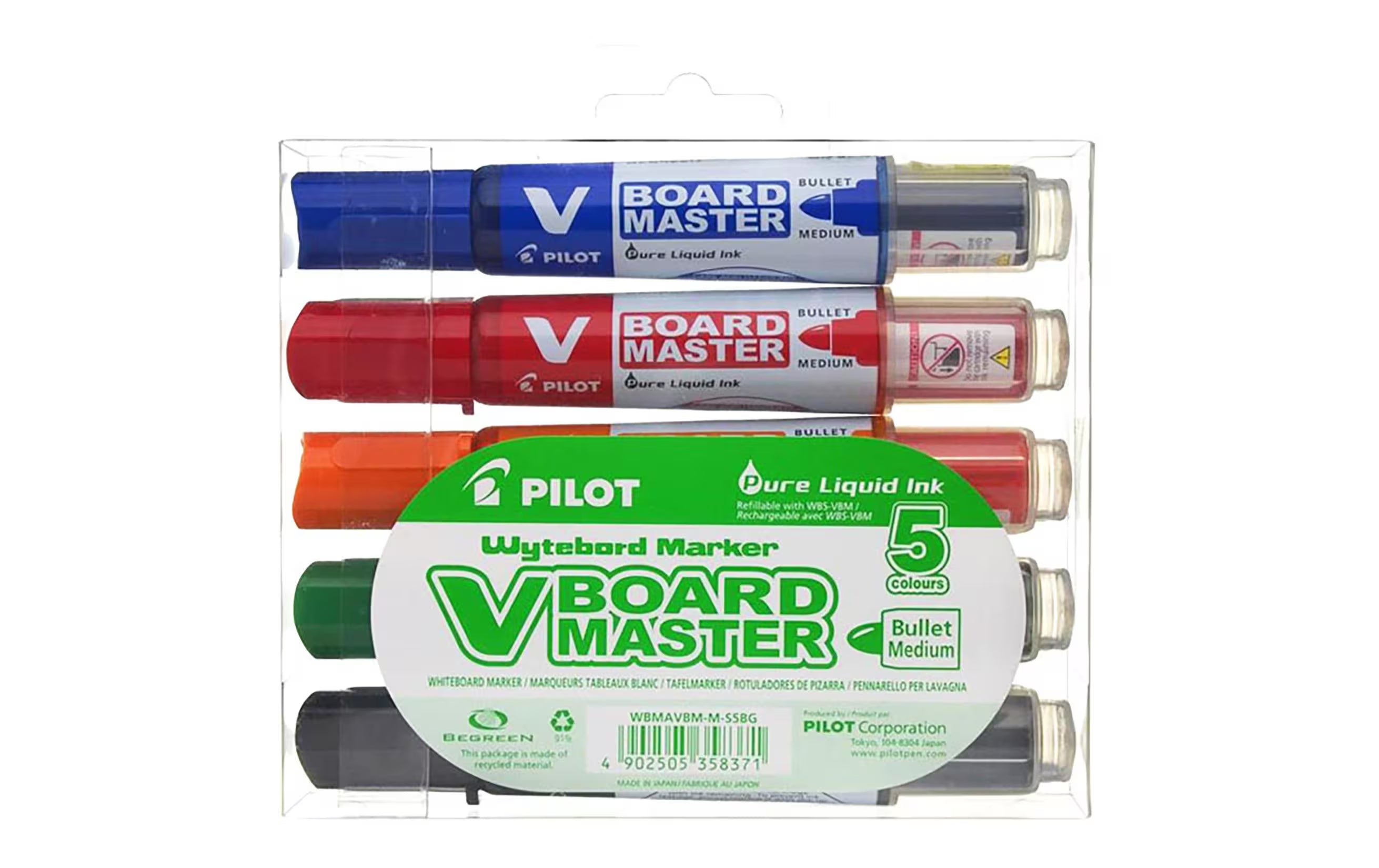 Pilot V-Board Master 5er Set