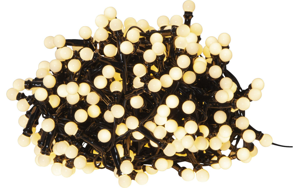 Star Trading Lichterkette Berry Mini schwar