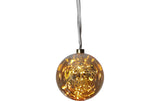 Star Trading LED Kugel Glow 15cm Amber