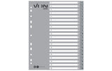 VON Register Zahlen 1-20, A4 Überbreite, PP