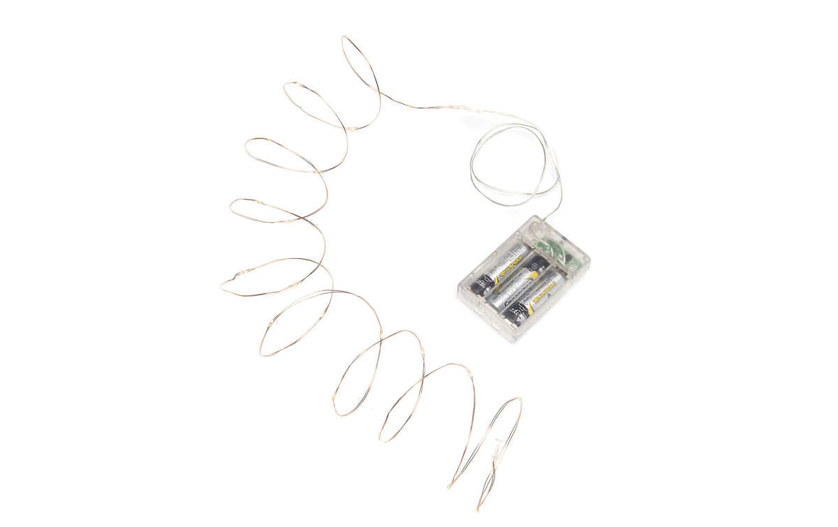 Konstsmide LK Micro LED, 40 LED, Kupfer