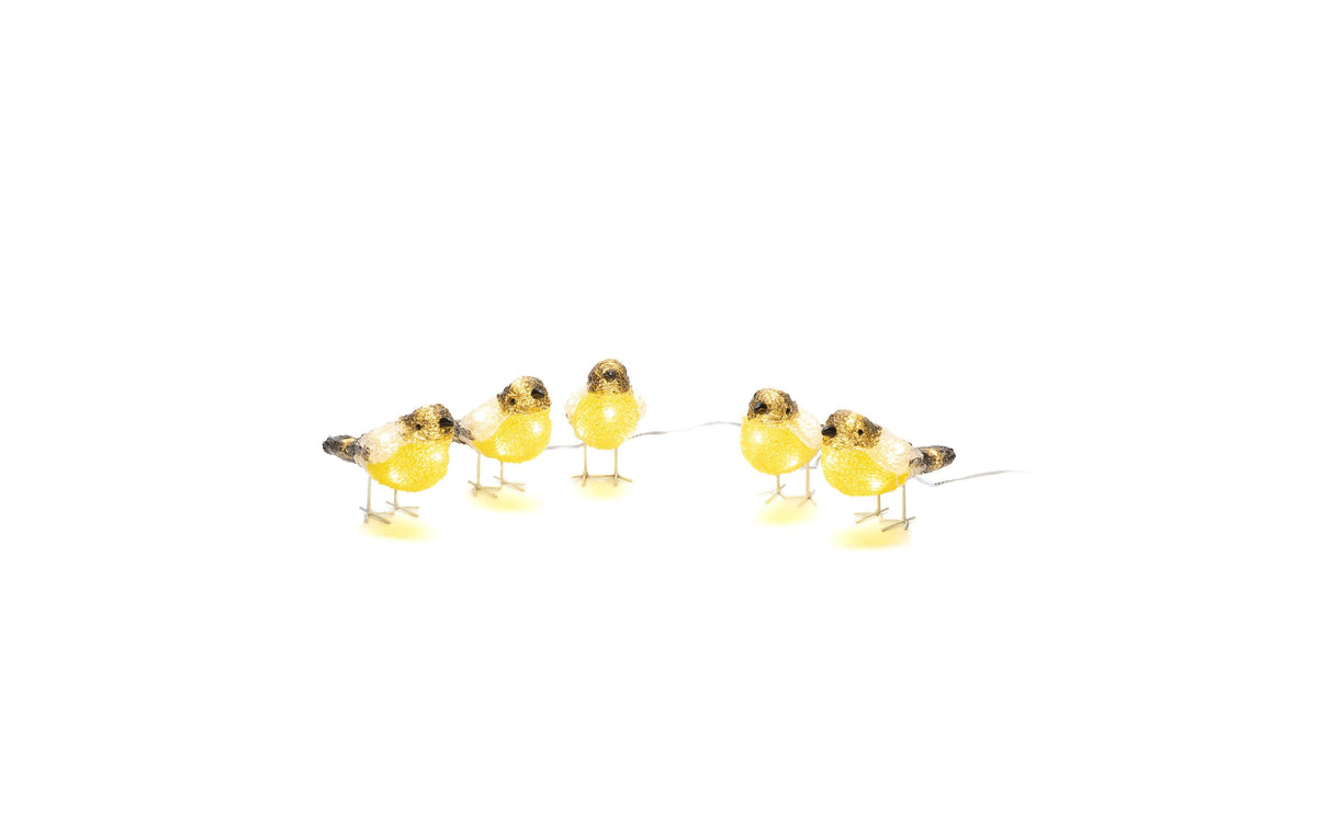 Konstsmide LED Figur Vogel 5er Set