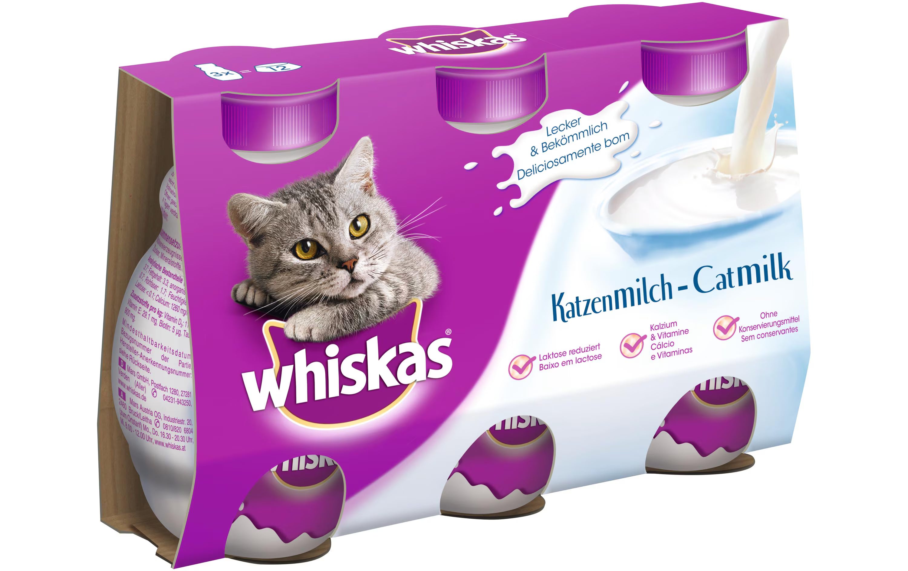 Whiskas Katzen-Snack CatMilk,