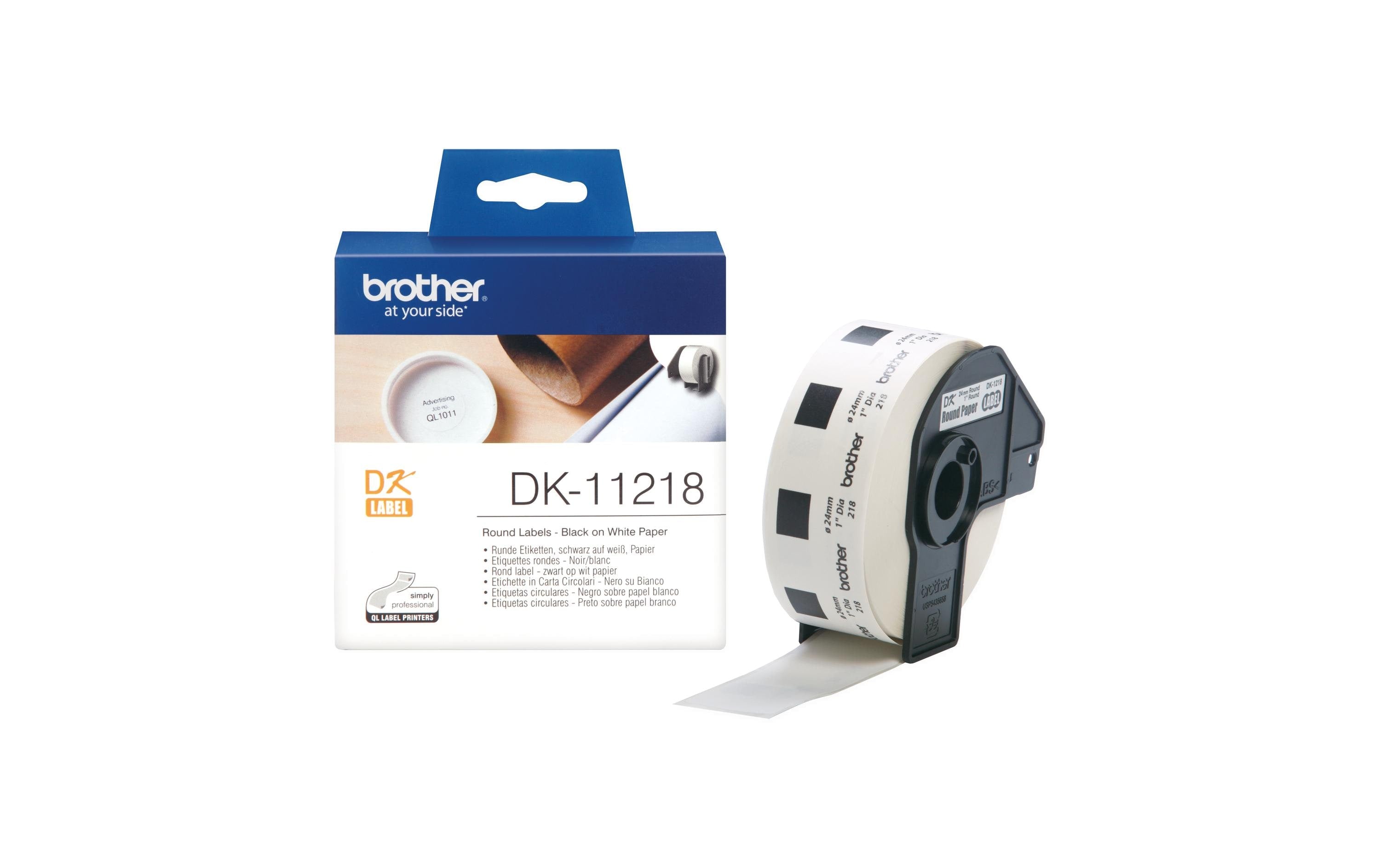 Brother Etiketten zu Labelprinter Papier