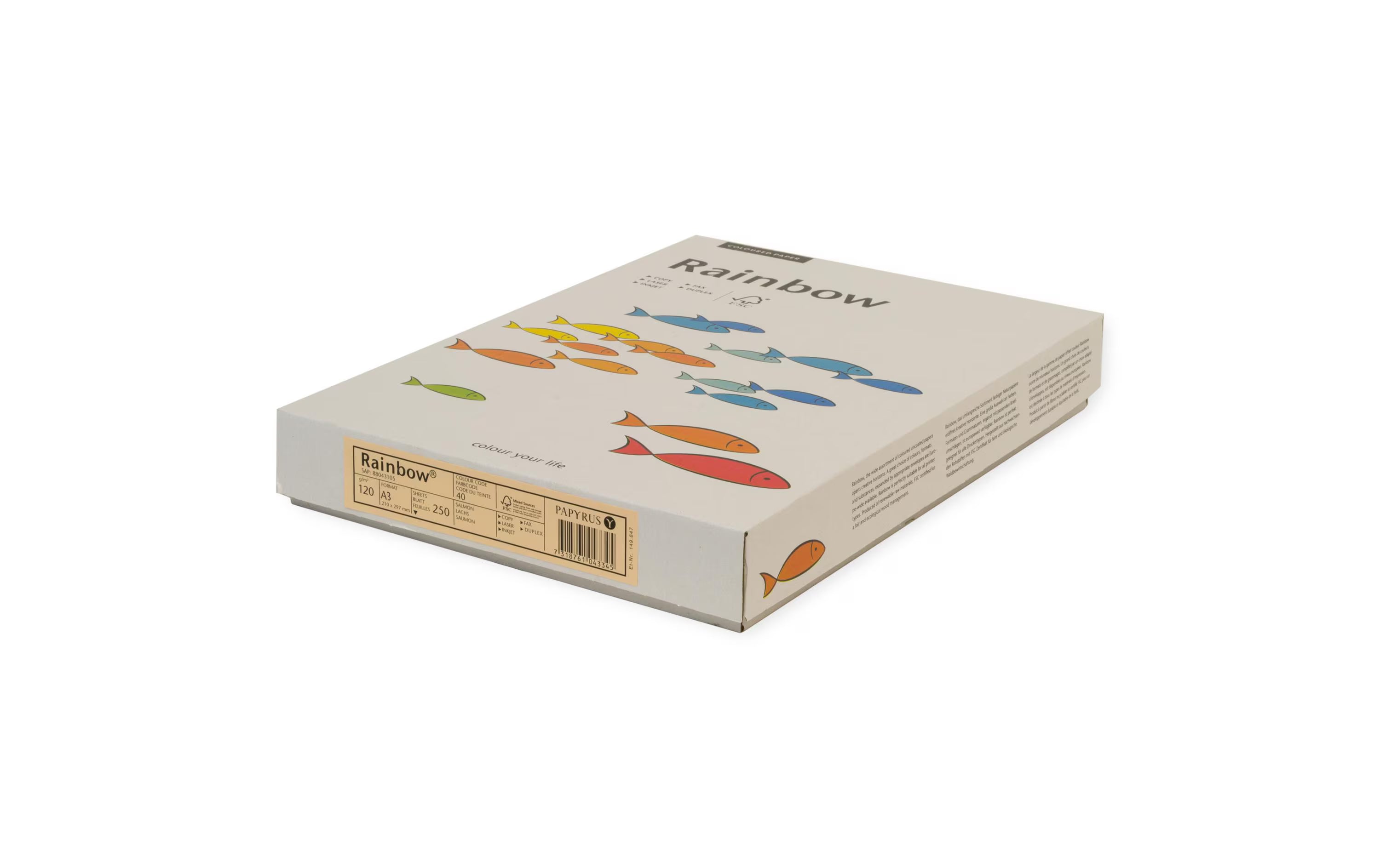 Rainbow Kopierpapier 120 g/m², 250 Stk