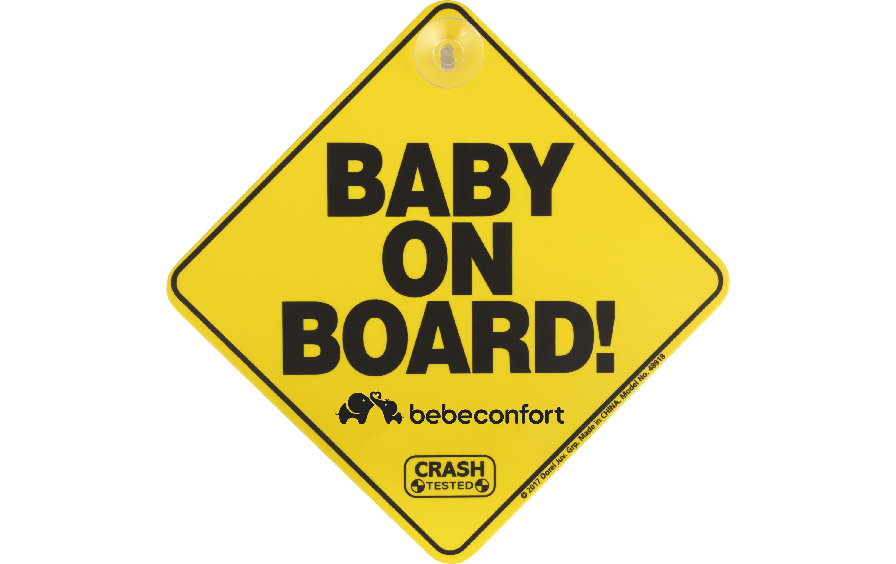 BBC Schild Baby on Board