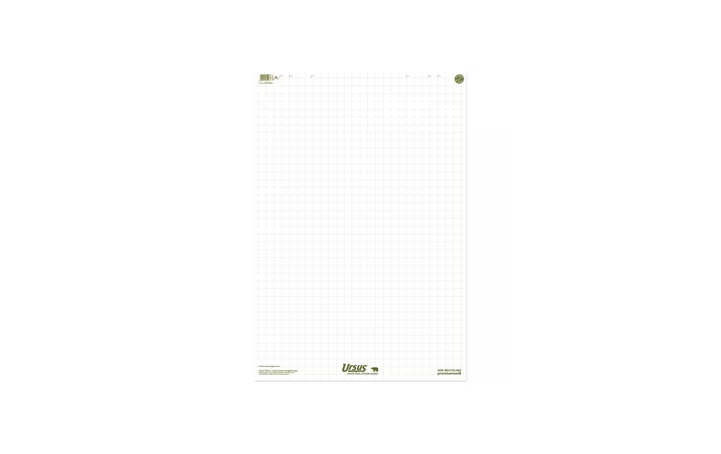 ursus green Flipchart Block Recycling