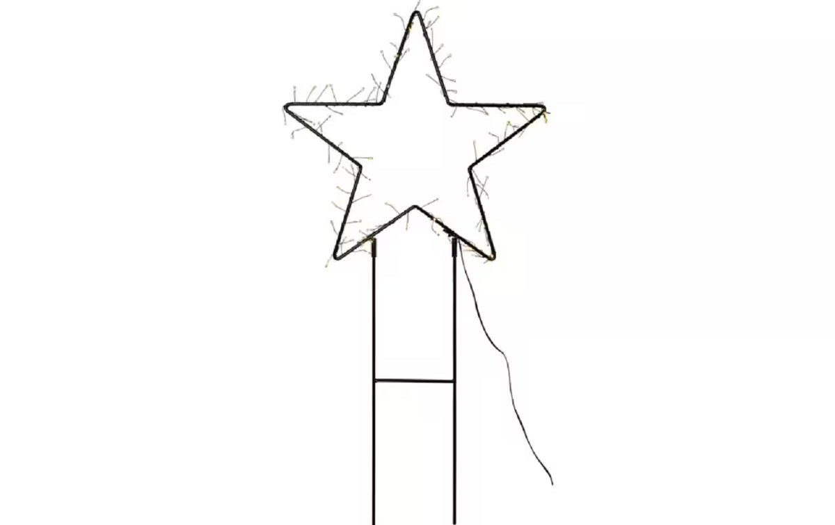 Star Trading Dekoration Barlumi Stern 40cm