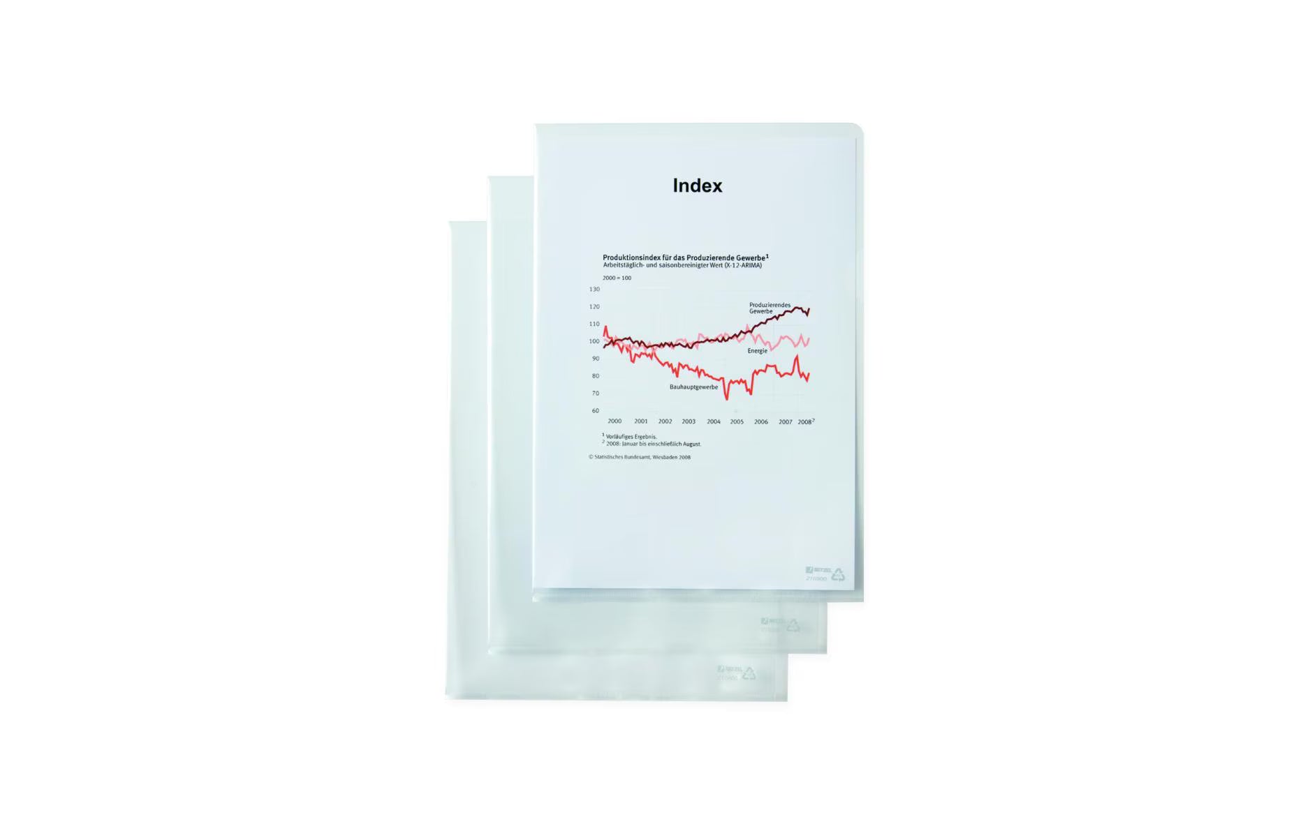Hetzel Sichtmappen A5, 50 Stk
