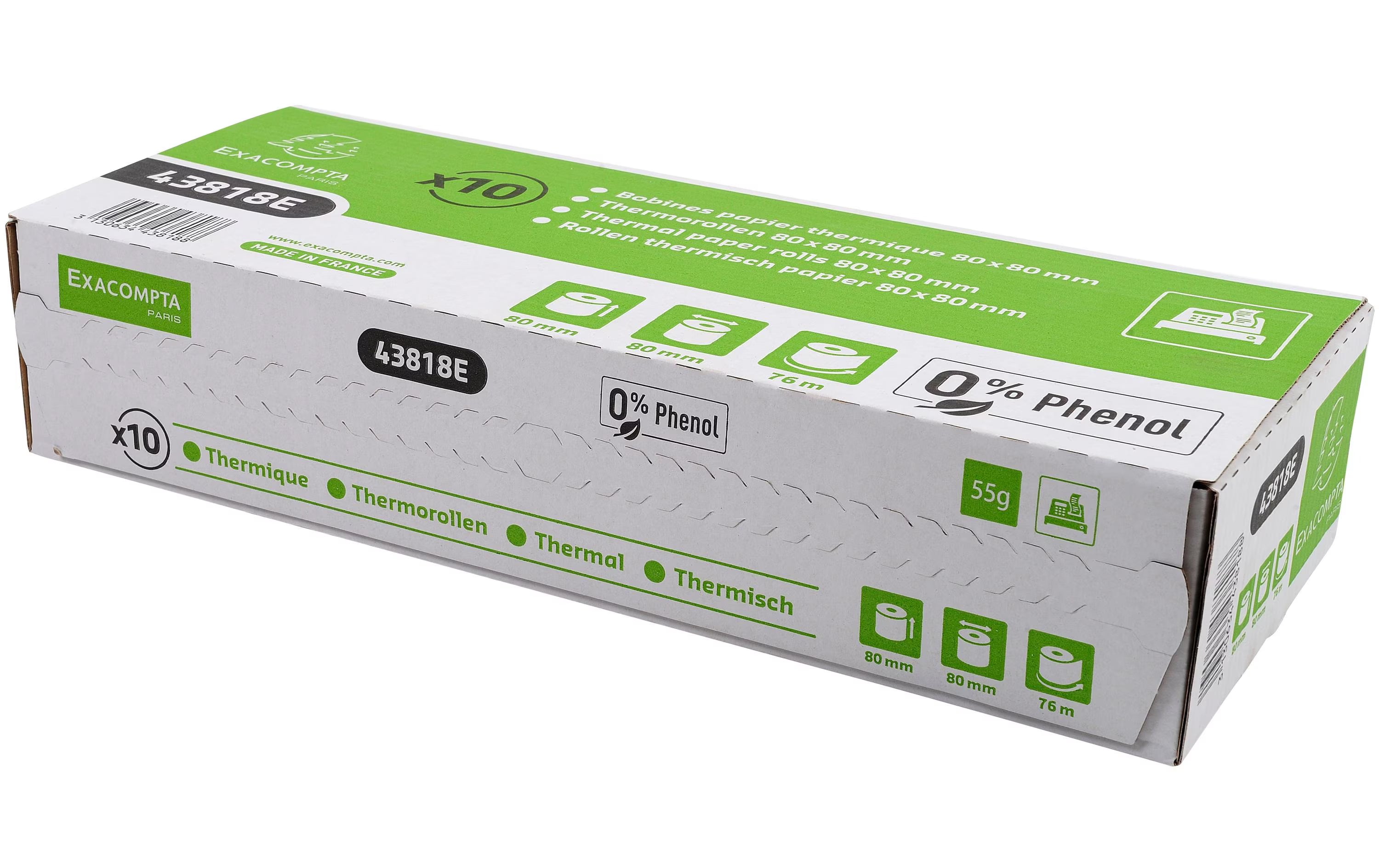 Exacompta Additionsrollen Thermopapier
