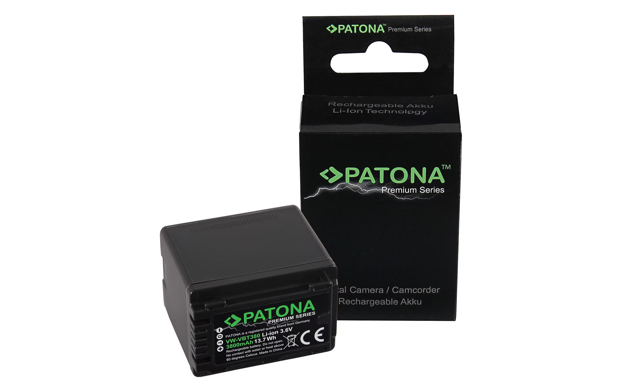 PATONA Premium Akku VBT380, 3800 mAh /3.6V