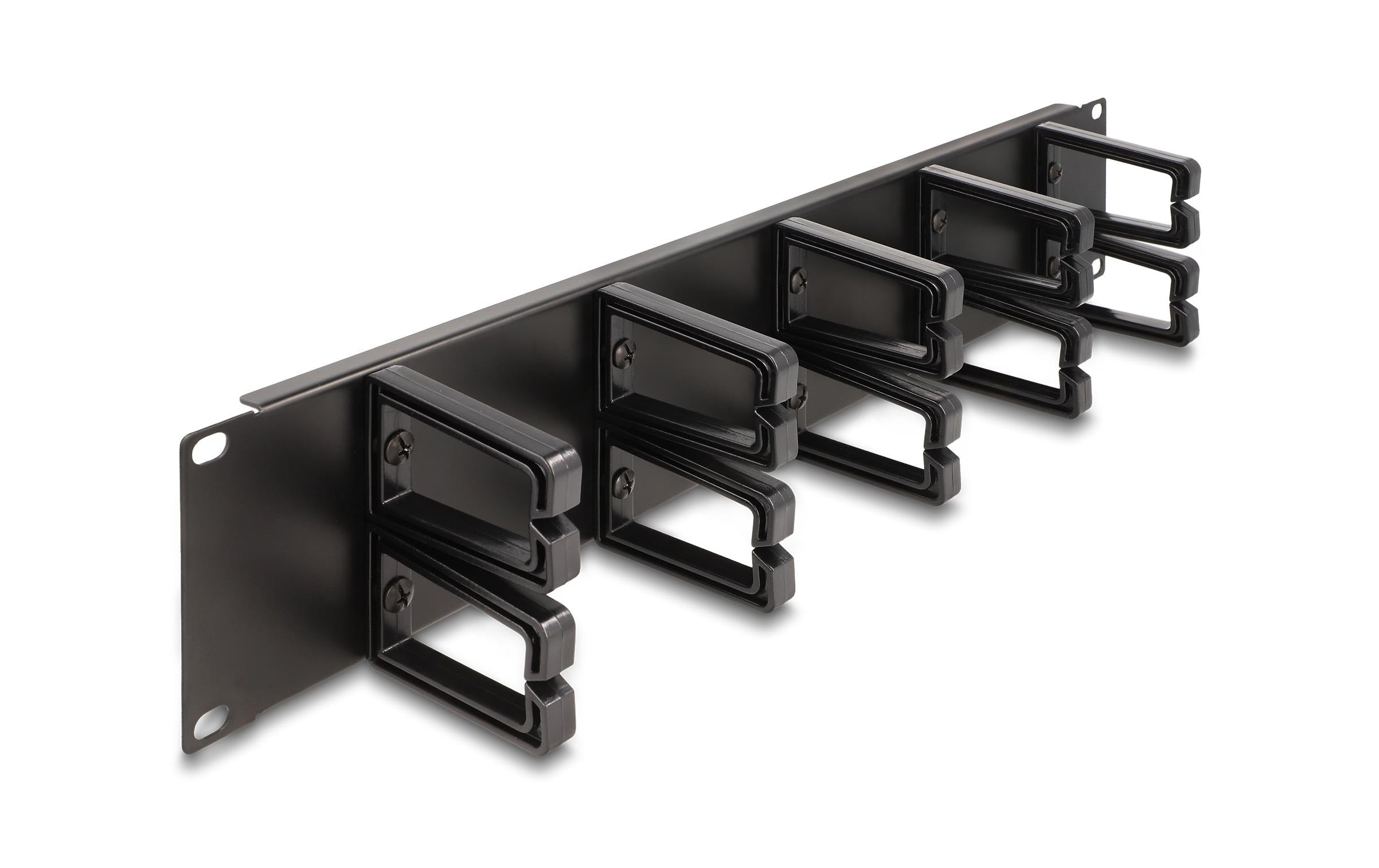 Delock 19 Kabelmanagement Rangierpanel