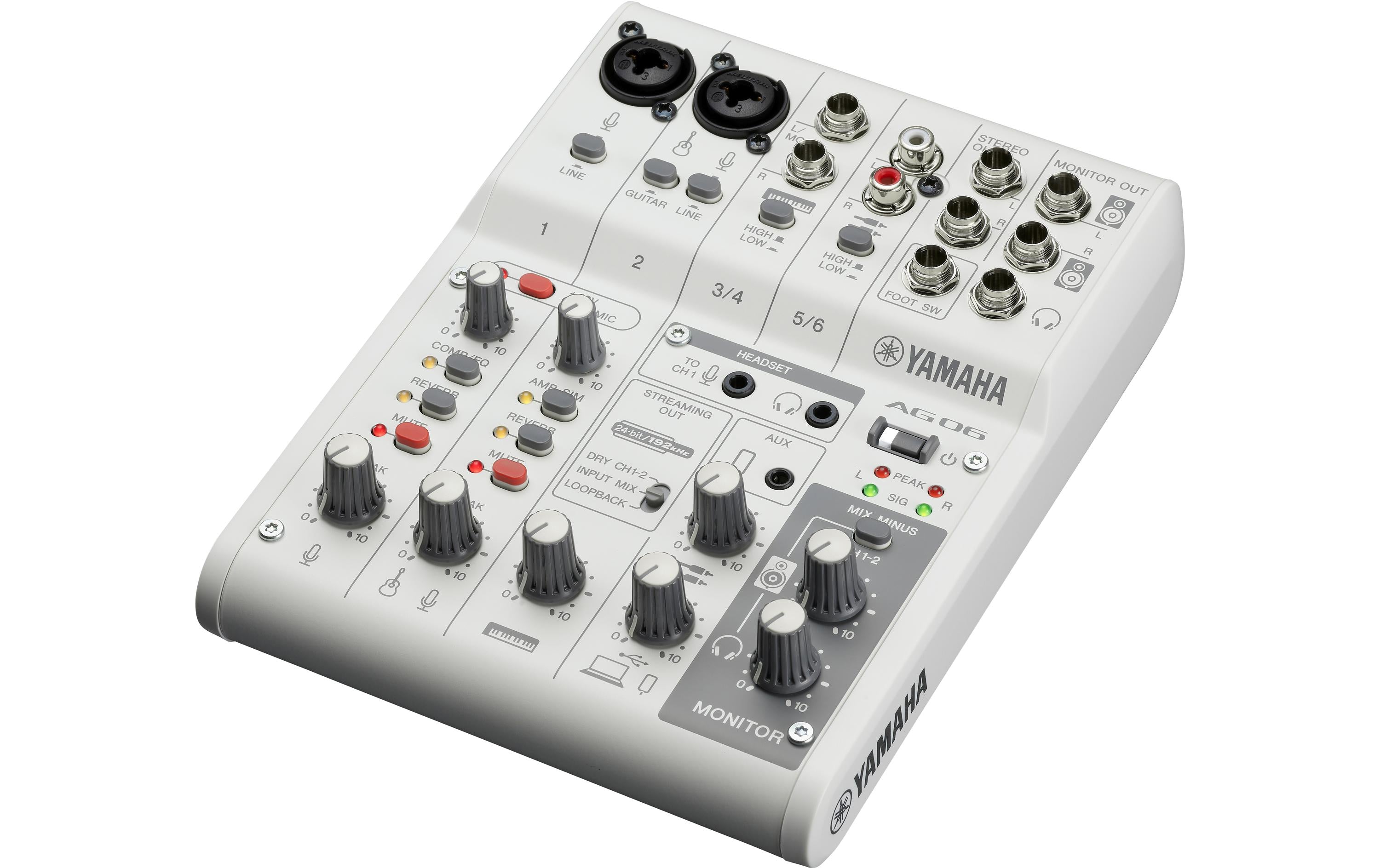 Yamaha AG06 MK2 White