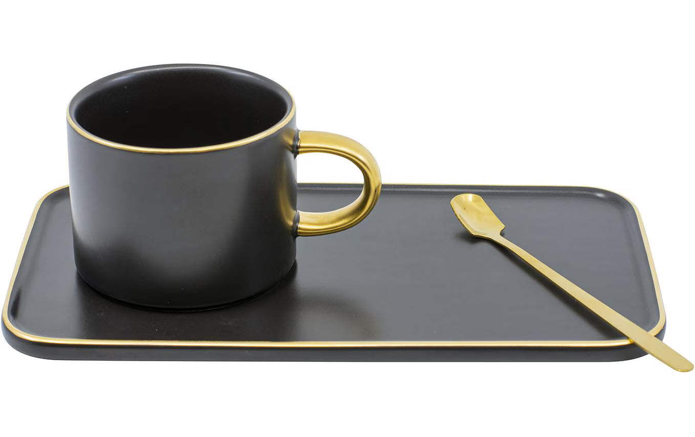 Kadastar Kaffee-Set Elegance, 3-teilig