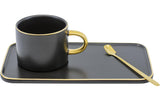 Kadastar Kaffee-Set Elegance, 3-teilig