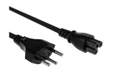 FURBER.power Netzkabel C5-T12 3.0 m Schwarz