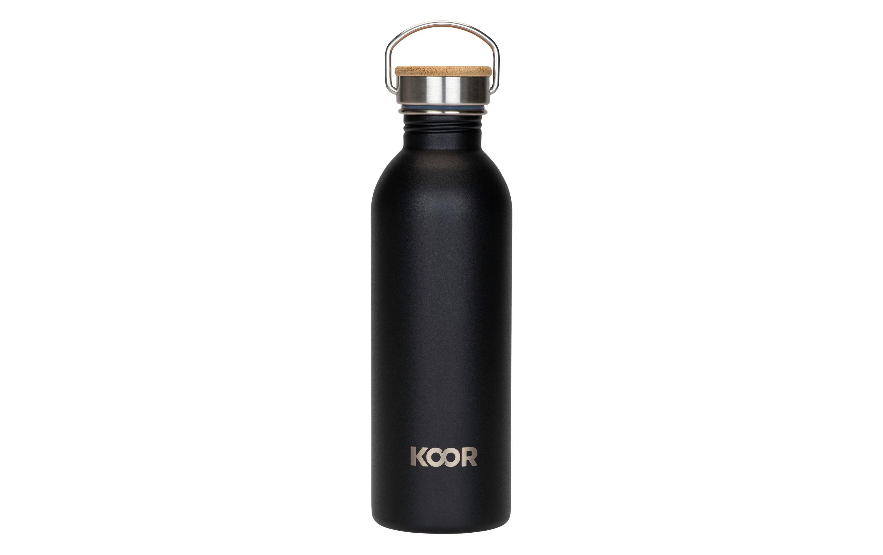 KOOR, Trinkflasche Nero Legno 1 L