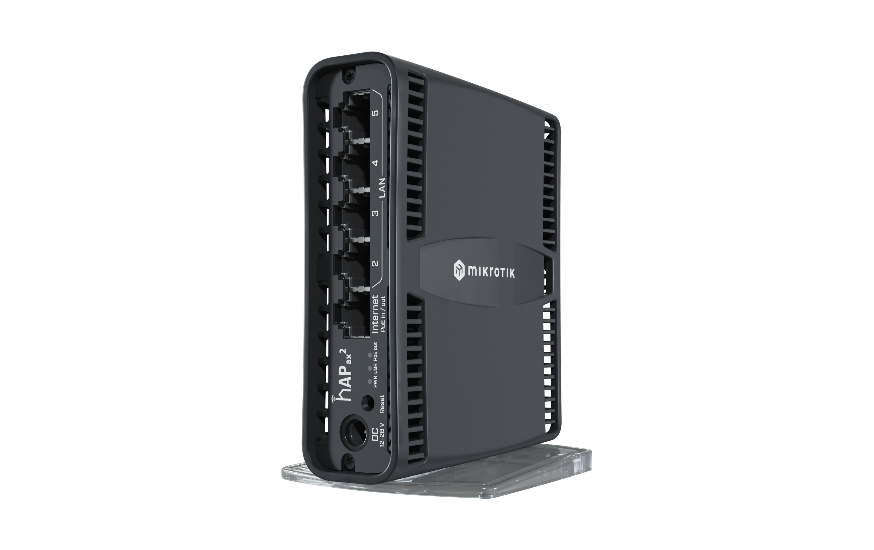 MikroTik HAP AX2, WiFi-6 Router, Quad Core