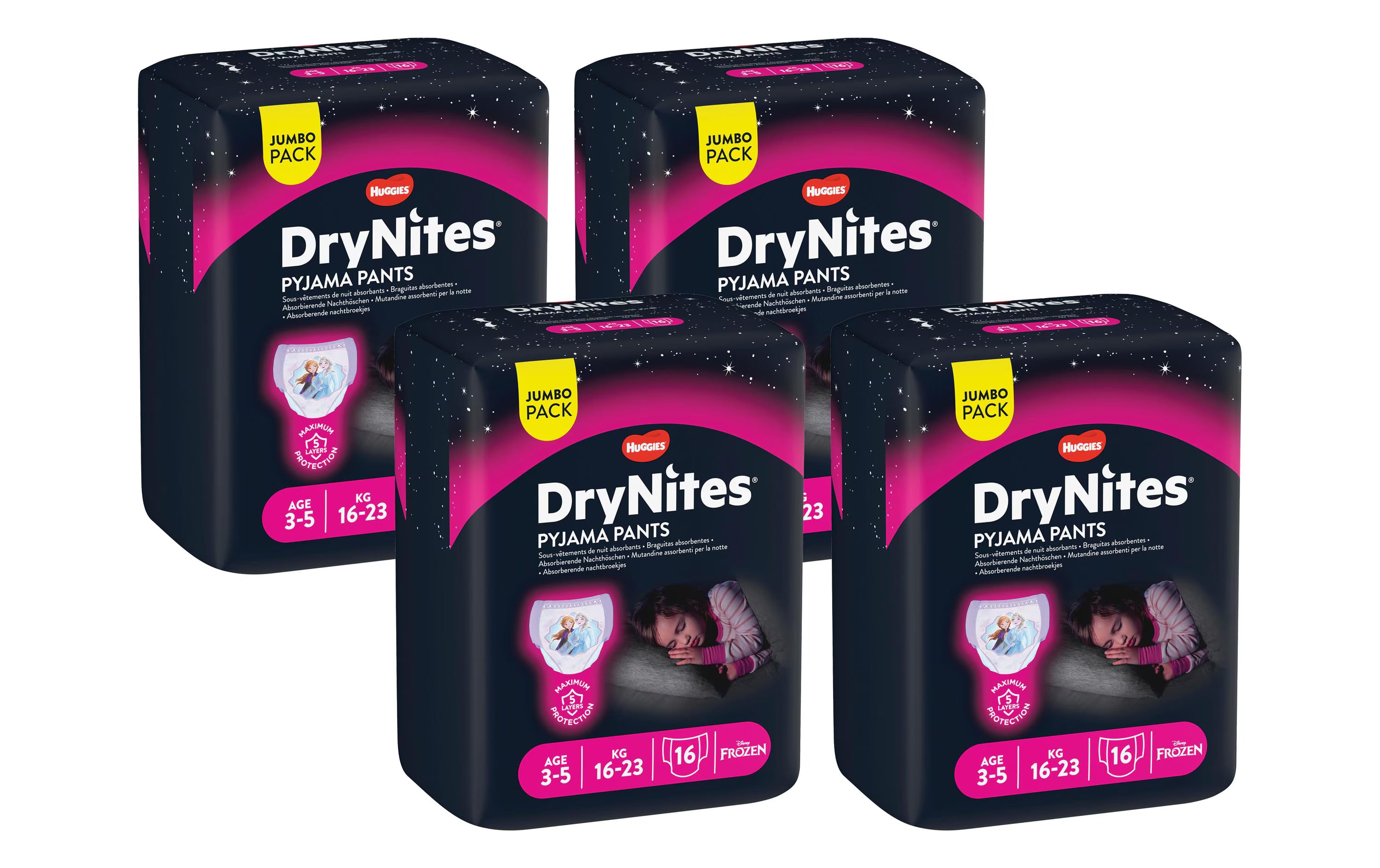 Huggies Dry Nites Monatsbox Girl