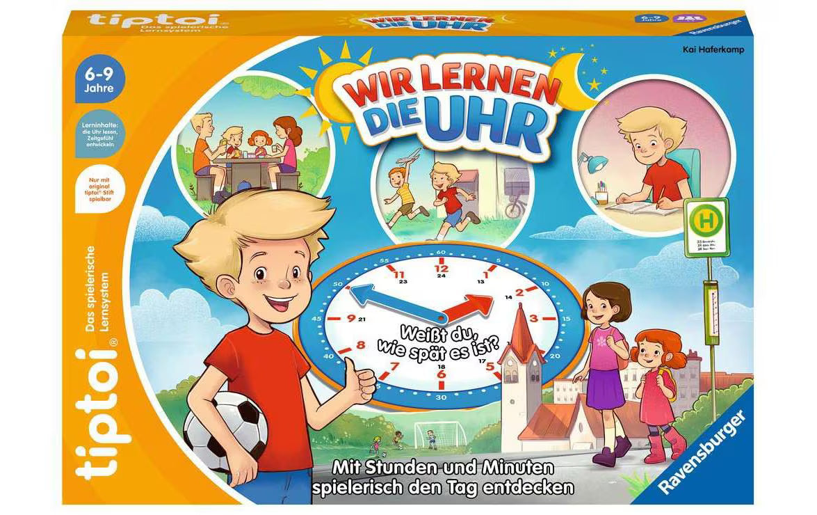 tiptoi Wir lernen die Uhr