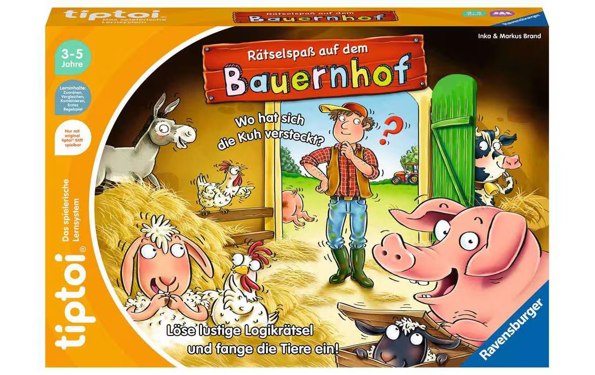 tiptoi Rätselspass auf dem Bauernhof