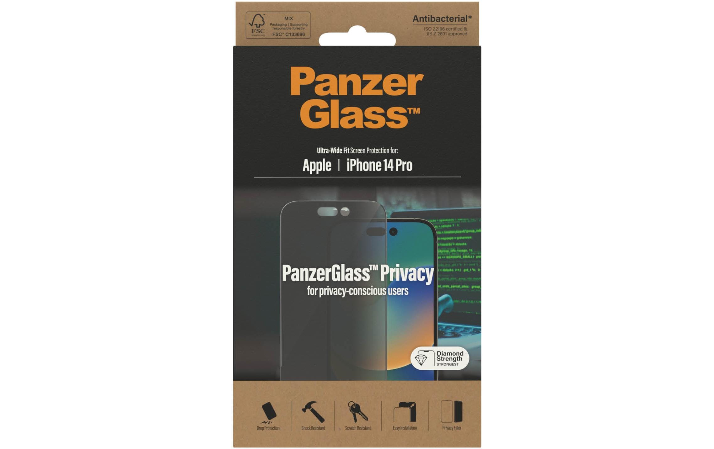 PANZERGLASS Privacy Glass - UWF