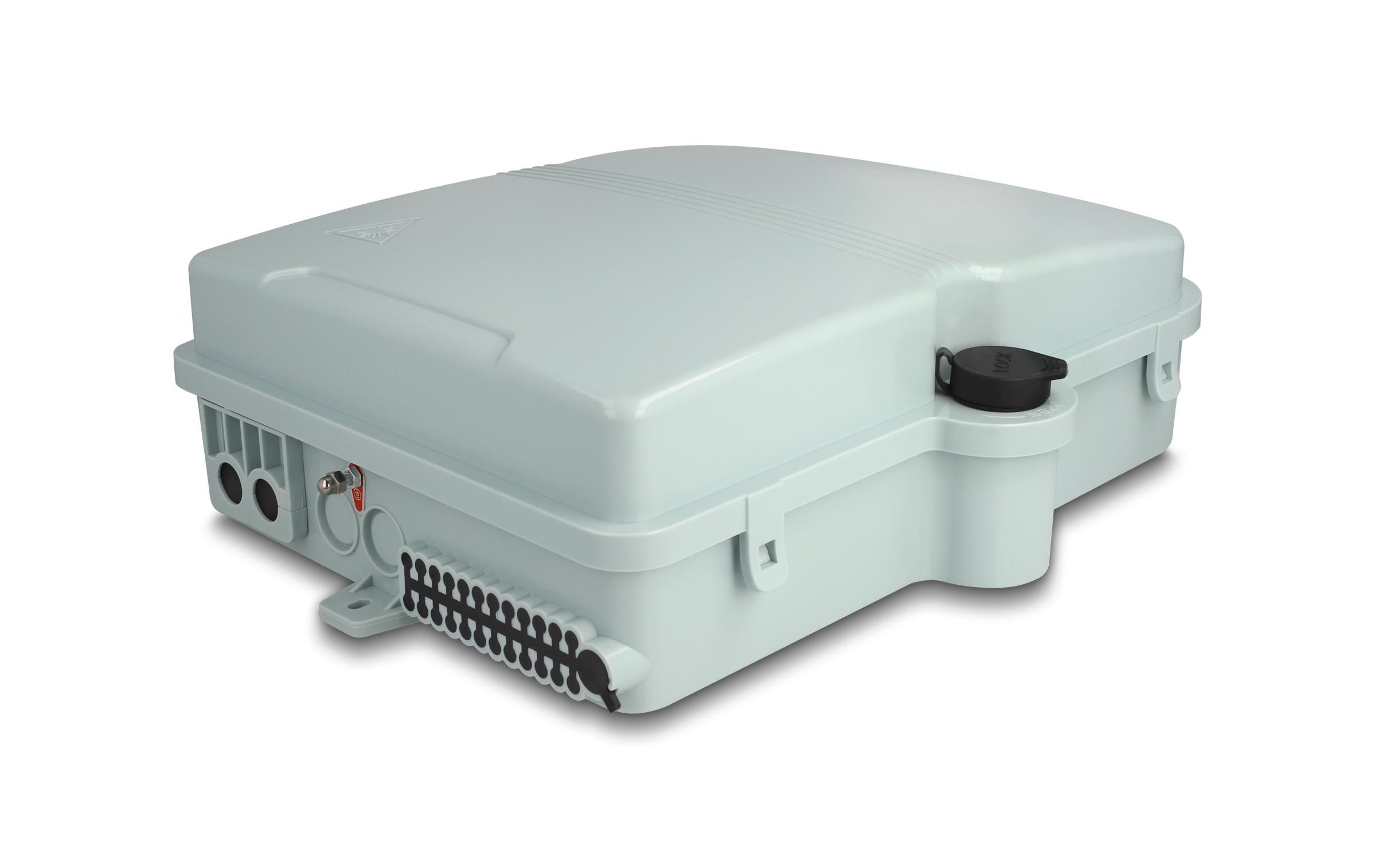 Delock LWL Verteilbox IP65 24Port grau