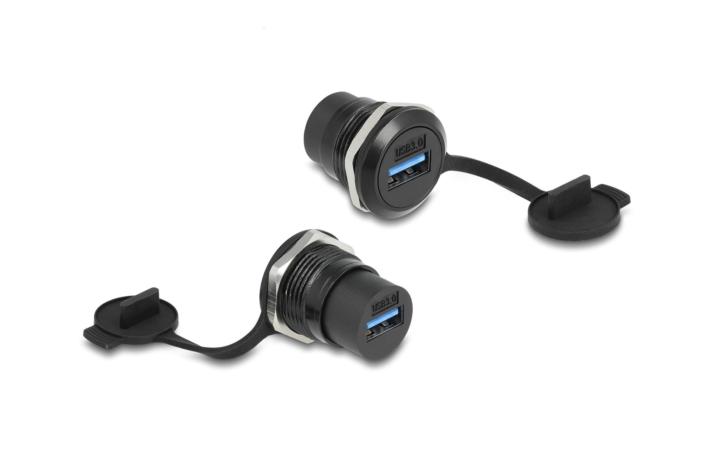 Delock USB 3.2 Gen 1 Typ-A Einbaubuchse