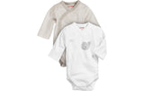 Playshoes Langarm-Wickelbody 2er Set