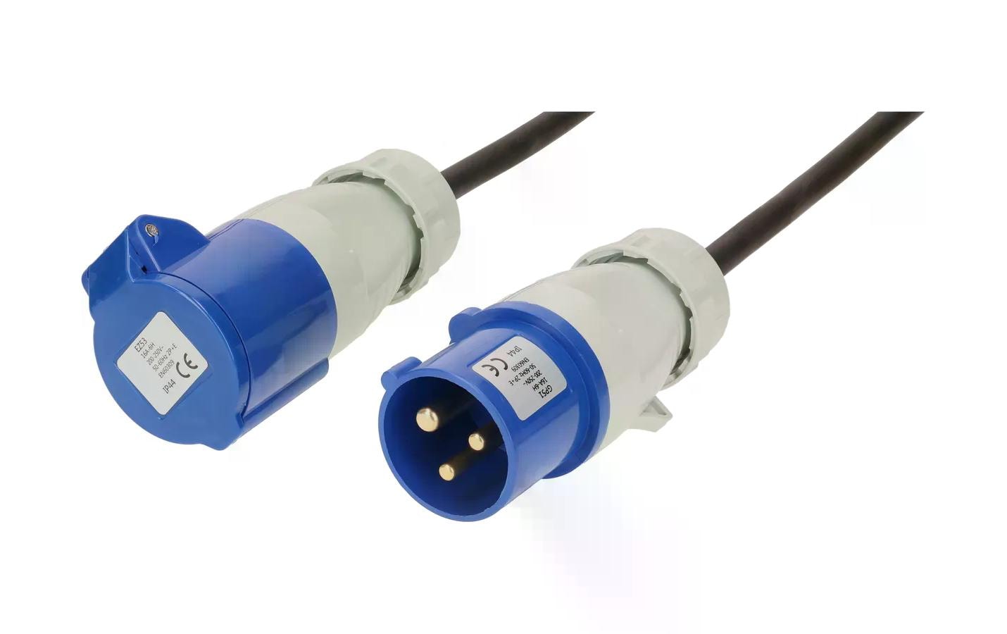 maxCAMP Verlängerungskabel CEE16 3p