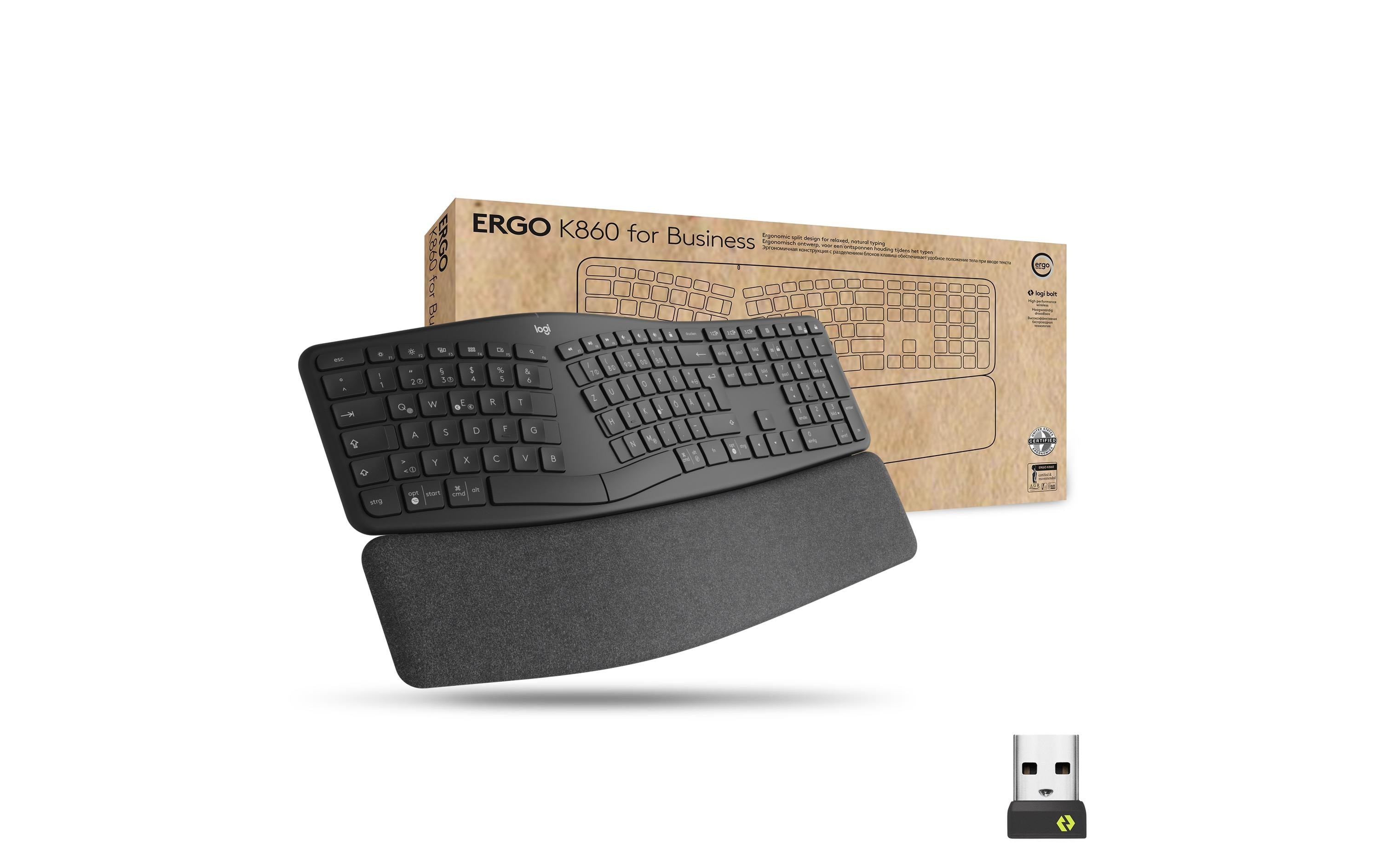 Logitech K860 Ergo for Business