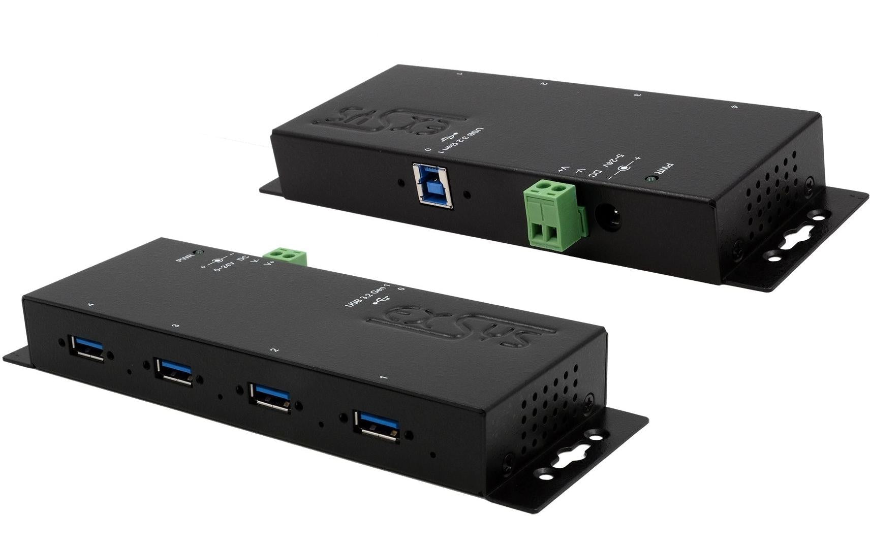 EXSYS EX-1184HMVS-2, 4x USB 3.2, Metall
