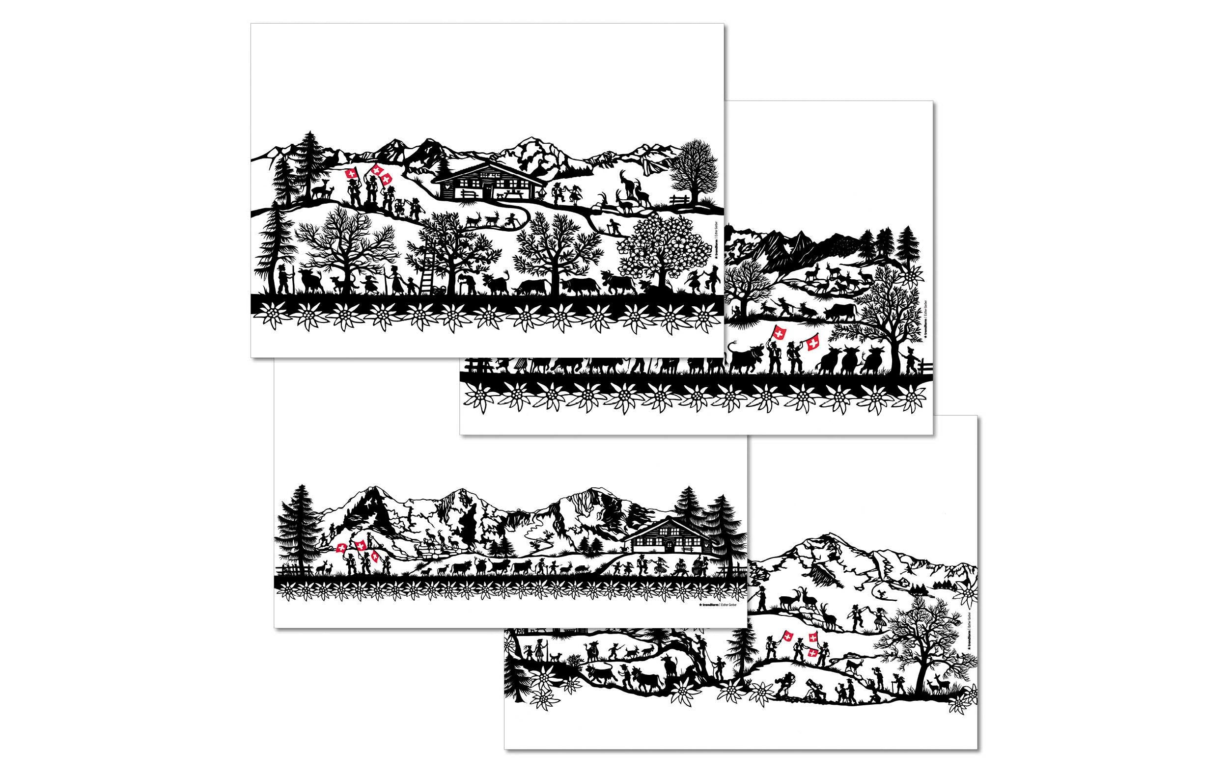Trendform Papiertischset Swiss Tradition 1