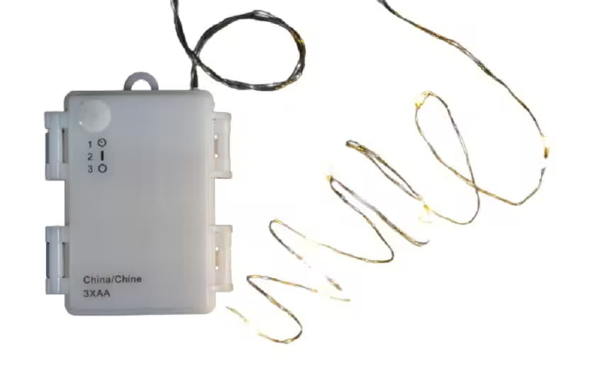 Dameco LED Lichterkette Angel Hair 8m