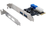 EXSYS EX-11049, USB3.2gen1 Karte, 4 Ports