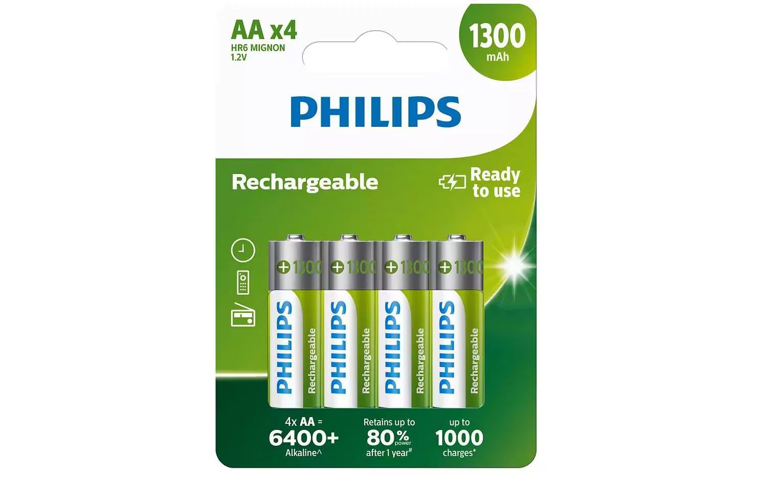 Philips Akku Rechargeable AA