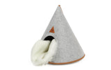 CanadianCat Katzenzelt Cone, Tipi aus Filz