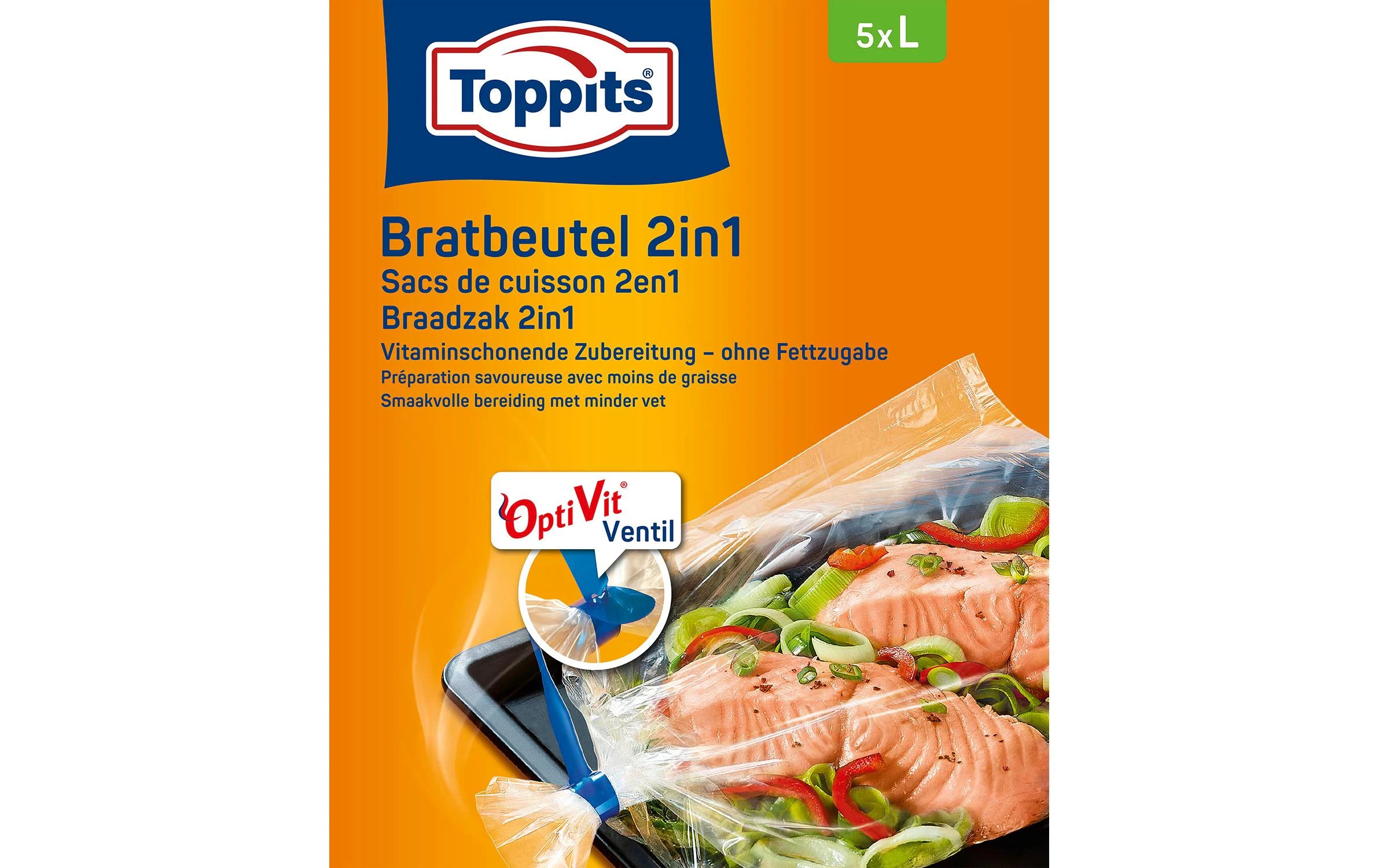 Toppits Bratbeutel 2 in 1