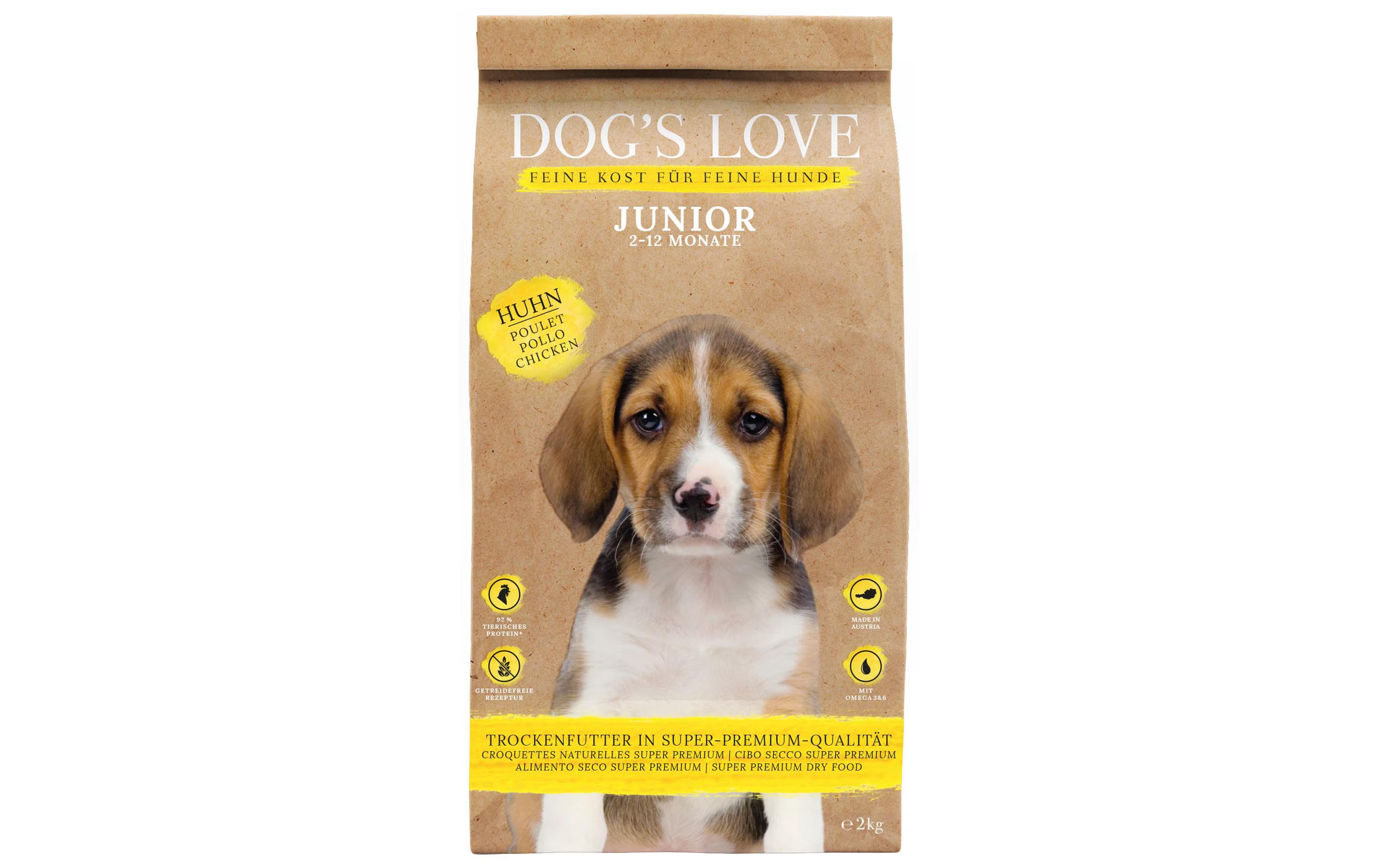 Dogs Love Trockenfutter Junior,