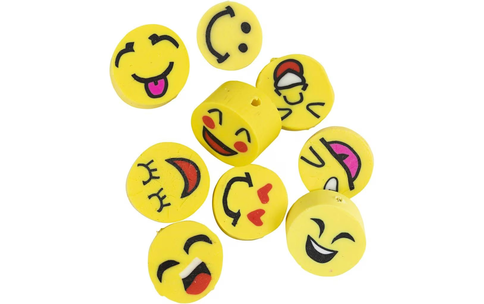 Creativ Company Ton Figurperlen Smiley