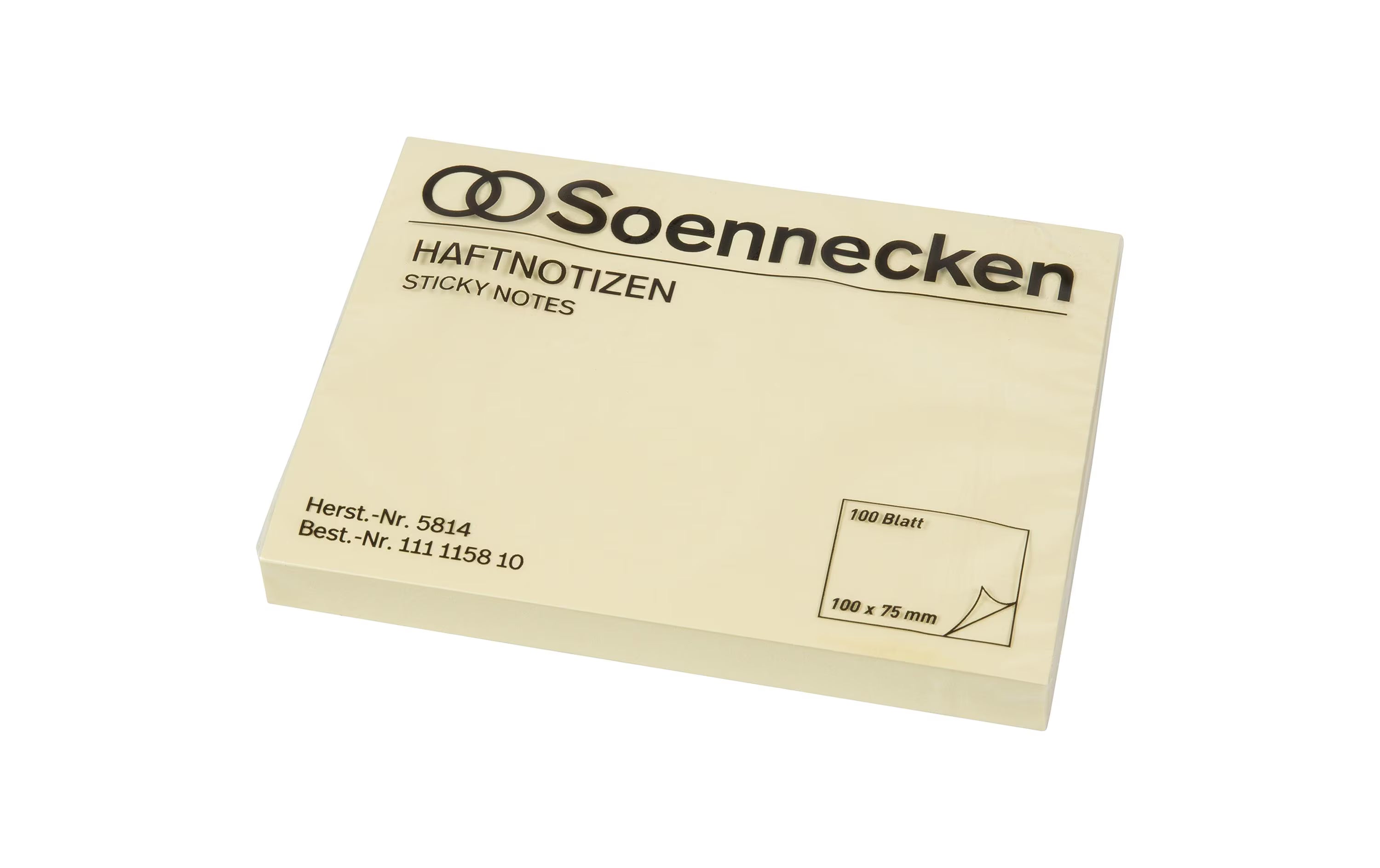 Soennecken Haftnotiz 100 x 75 mm