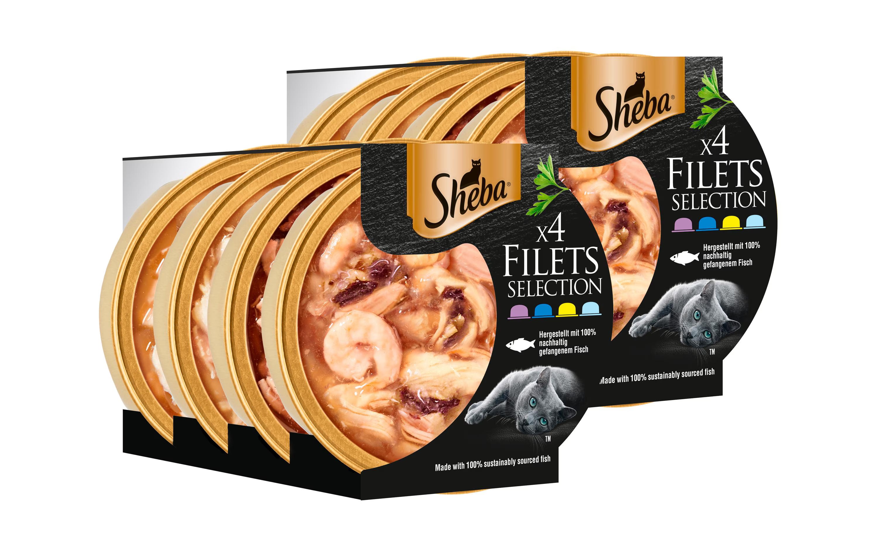 Sheba Katzen-Snack Filets Selection,