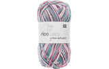 Rico Baby Cotton Soft Print DK, rosa-Türkis
