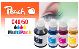 Peach Canon CISS GI-40/50, Multi-Pack