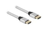 Delock, Kabel 8K 60Hz HDMI - HDMI, 3 m, Sil