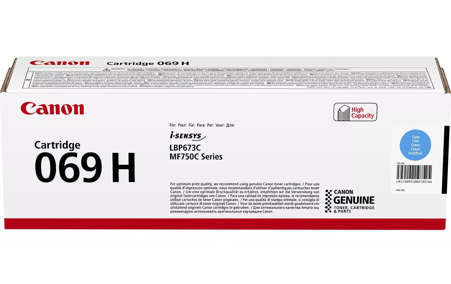 Canon Toner 069H / 5097C002