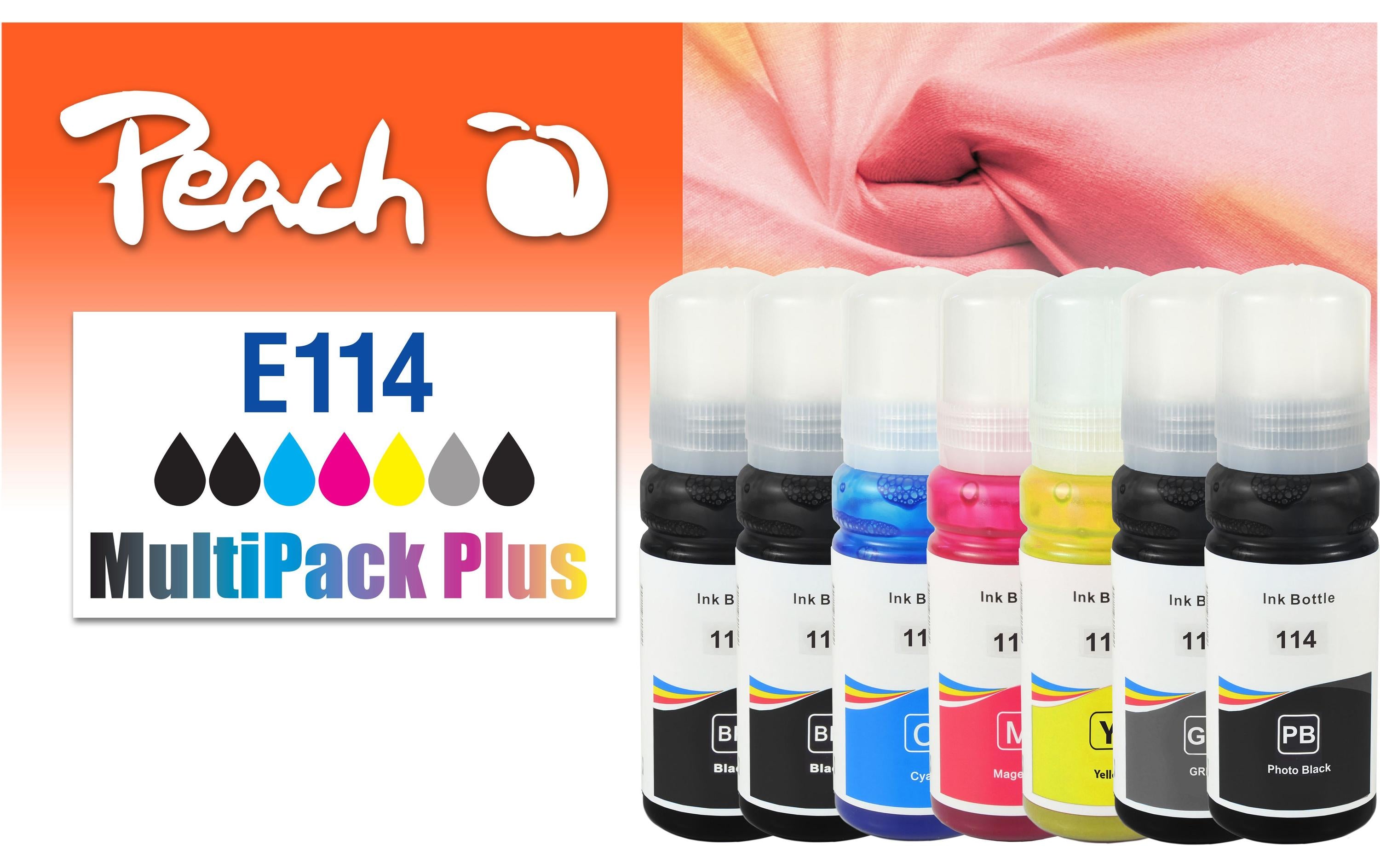 Peach Epson CISS 114,M+, T07A1/B1-5