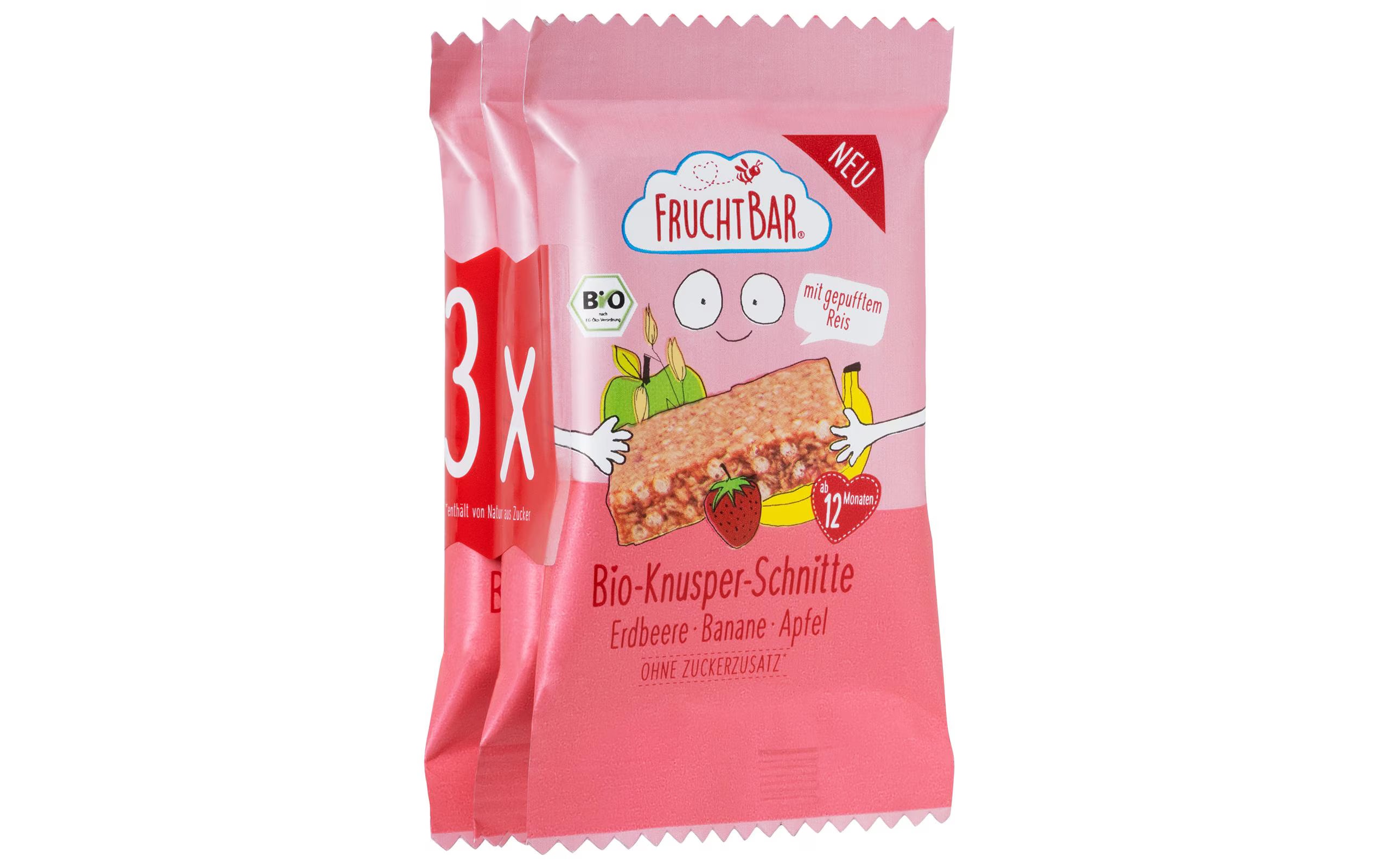 Fruchtbar Knusper Schnitte 3x23g