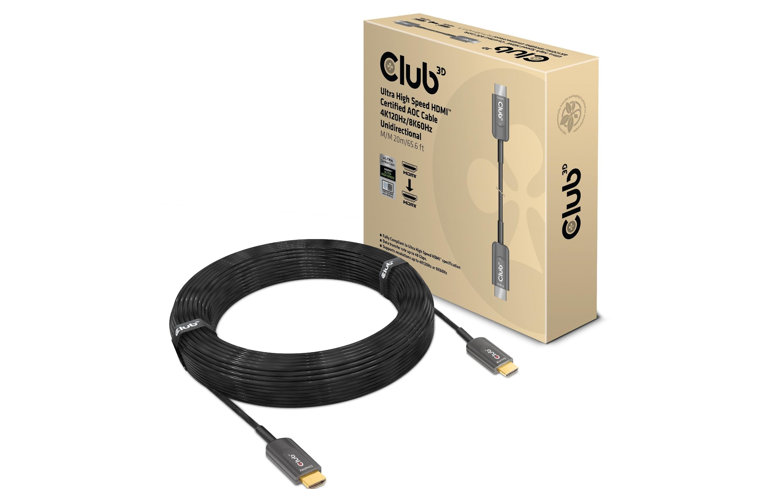 Club 3D Optisches Kabel CAC-1379 4K120Hz/8K